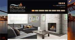 Desktop Screenshot of bcfireplaceservice.com